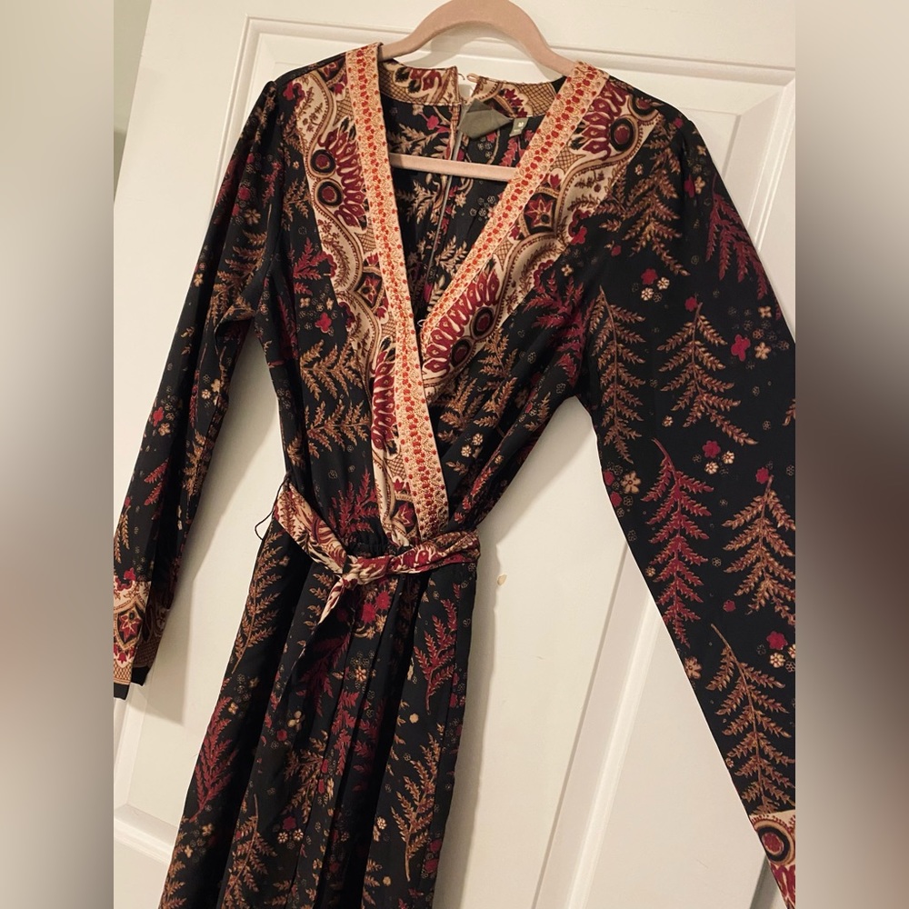 ANTHROPOLOGIE ONE SEPTEMBER BOHO JUMPSUIT BEAUTIFUL!